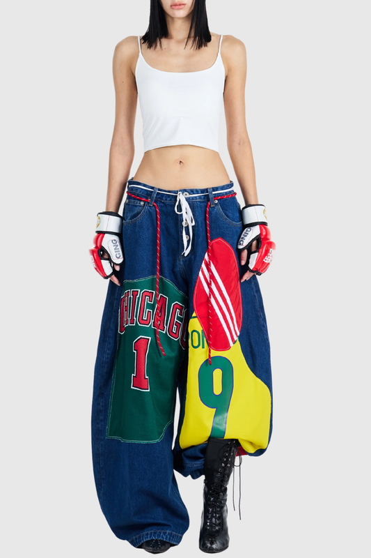 Zeynep Patchwork Jeans