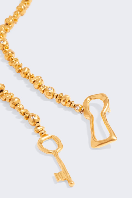 Zuma Key Gold Chain Belt