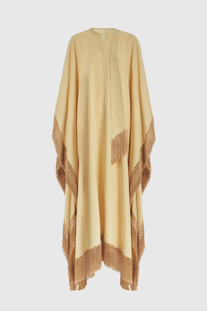 Kellyane Tassel Trims Maxi Dress