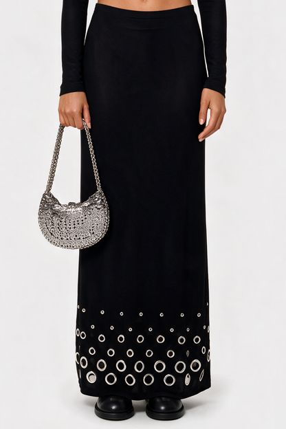Aalto Metal Eyelets Top & Maxi Skirt Set