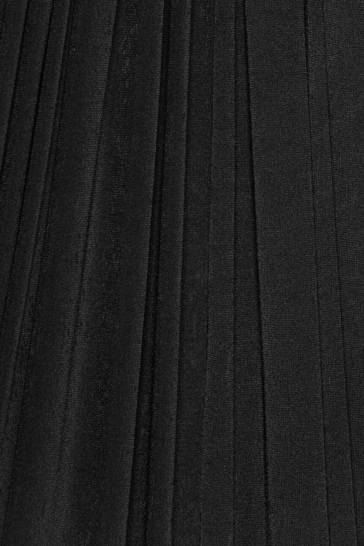 Aamua Sleeveless Ruched Metal Maxi Dress - Black
