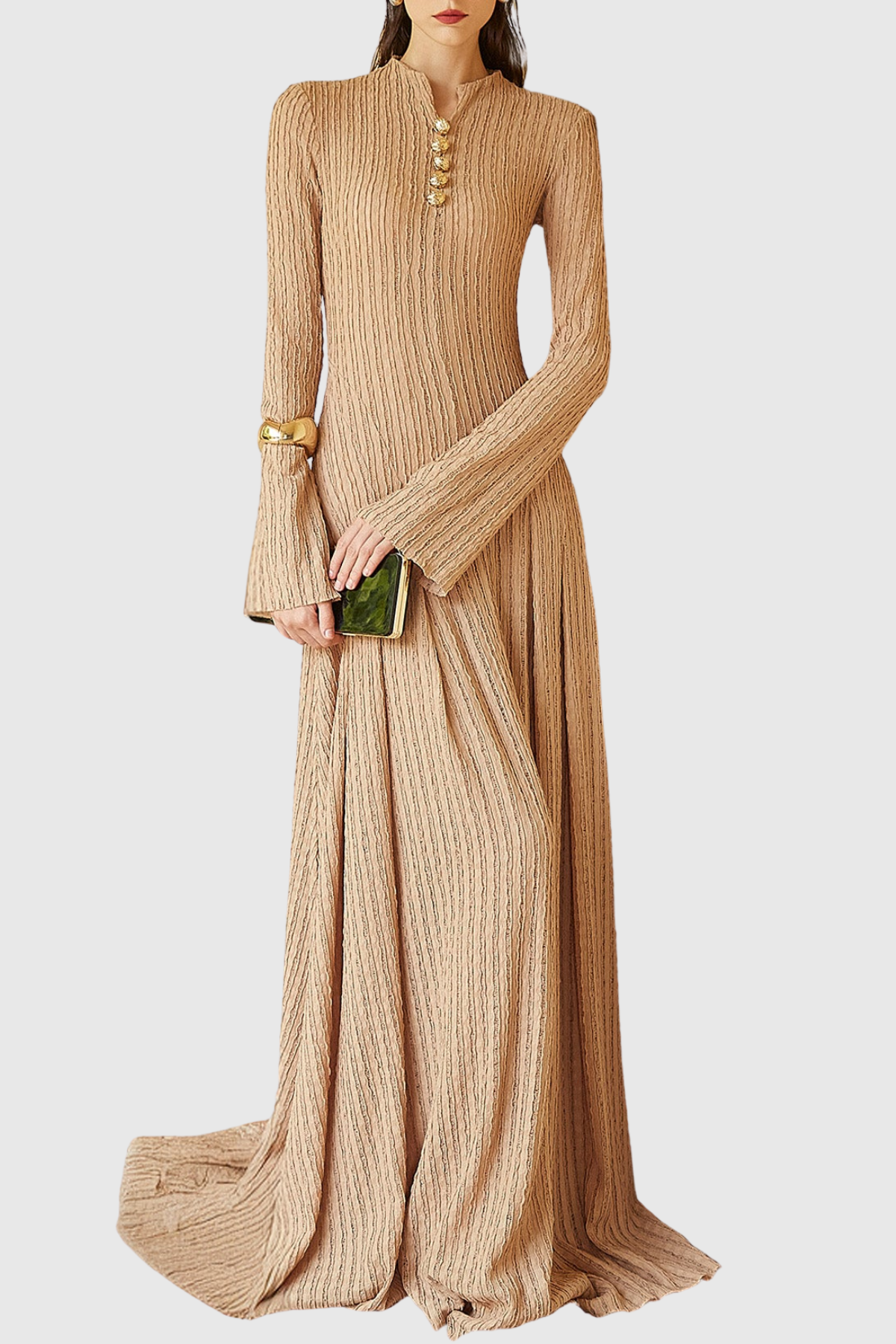 Aarav Long Sleeve Maxi Dress