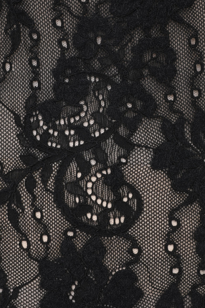Abdala Lace Bodysuit - Black