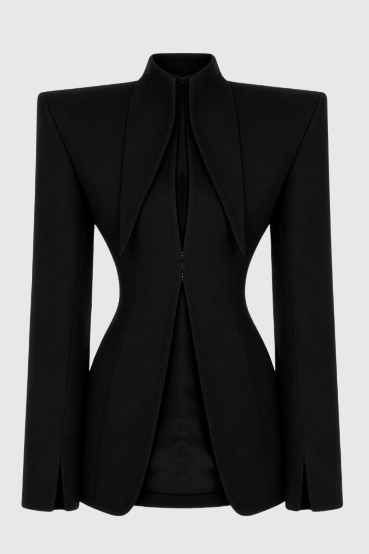 Abrazs Cutout Jacket - Black