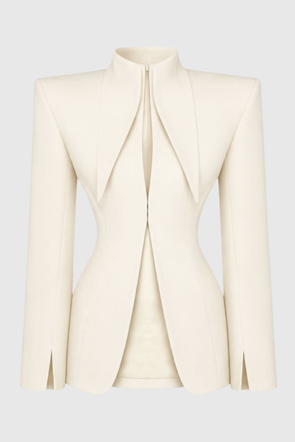 Abrazs Cutout Jacket - White