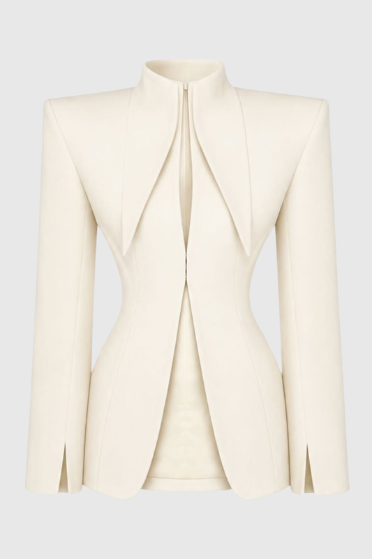 Abrazs Cutout Jacket - White