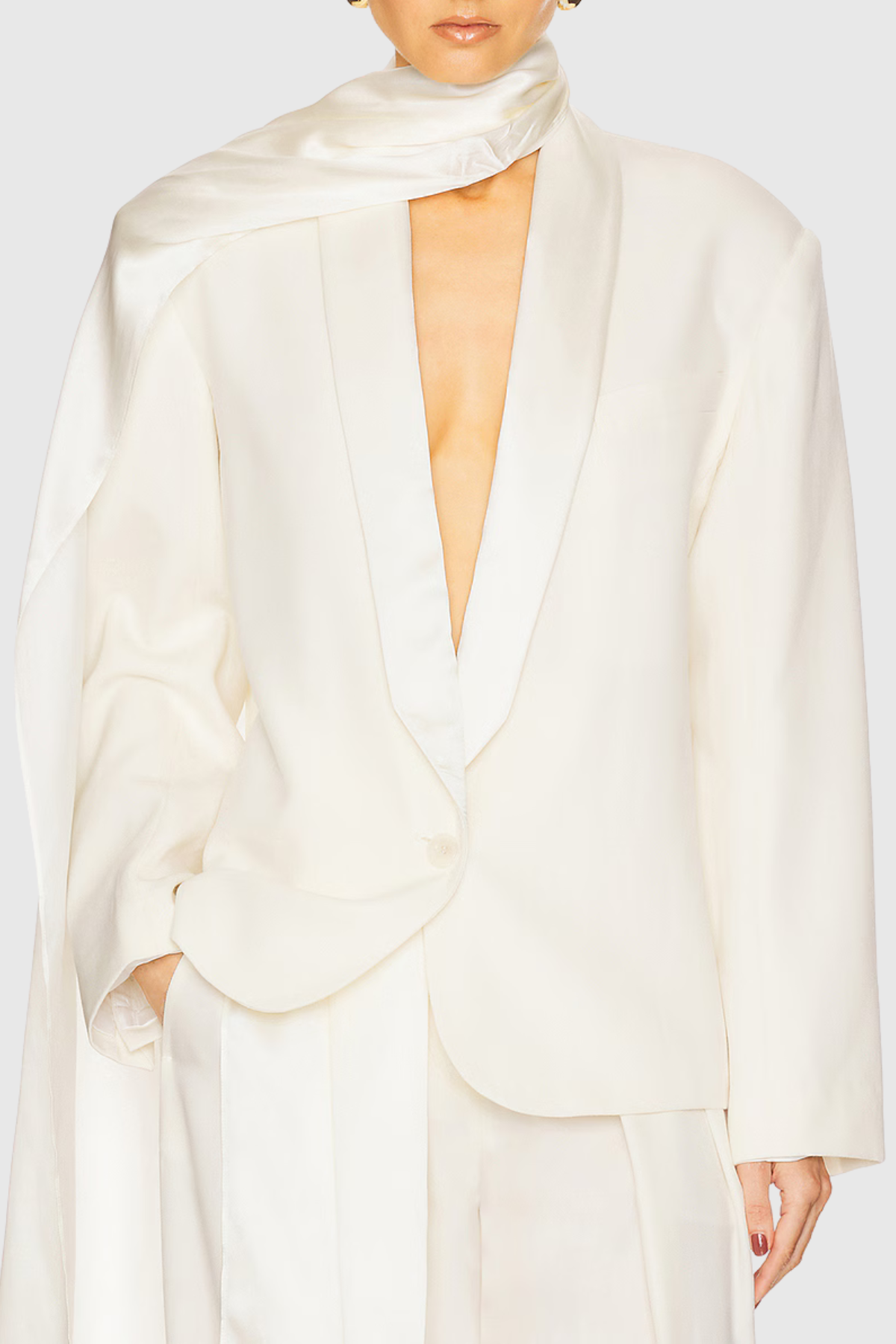 Aibson Scarf Blazer