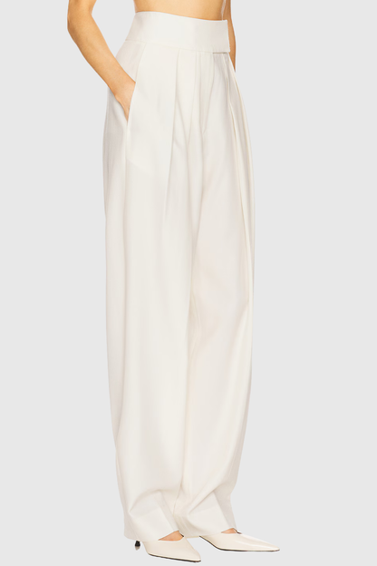 Aibson Waist Pleated Trousers