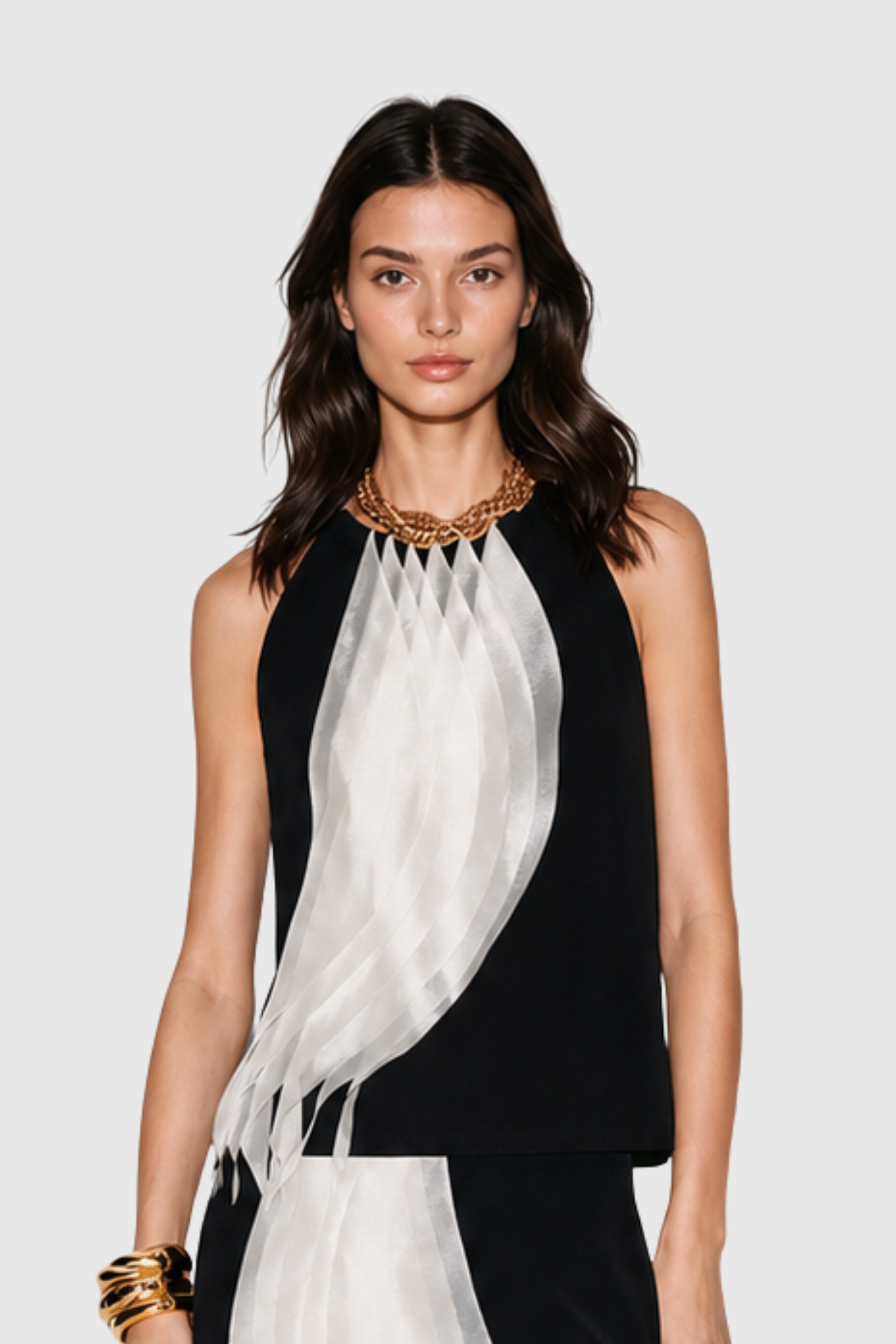 Ailbhe Sleeveless Layer Top