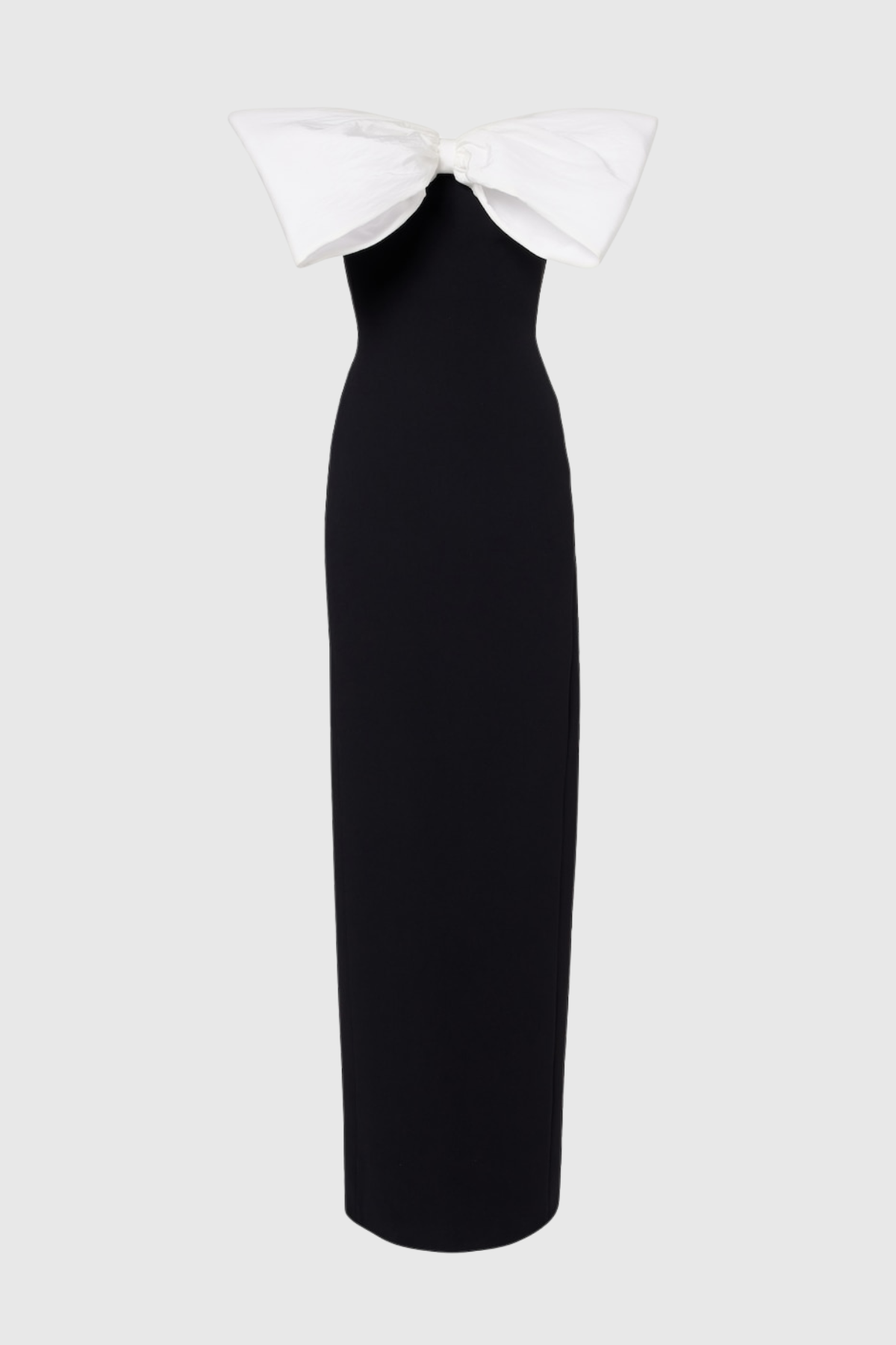 Malsia Bow Strapless Maxi Dress