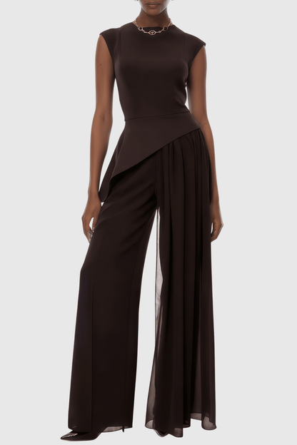 Alaric Asymmetrical Top & Trousers Set