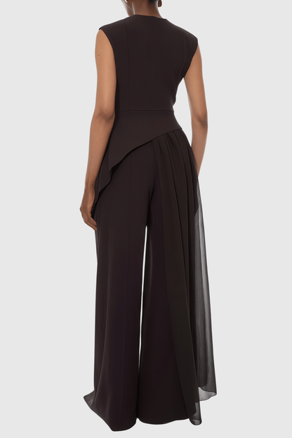 Alaric Asymmetrical Top & Trousers Set