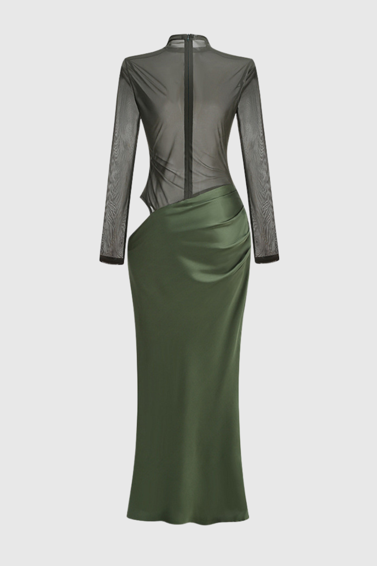 Alaska Cutout Satin Maxi Dress