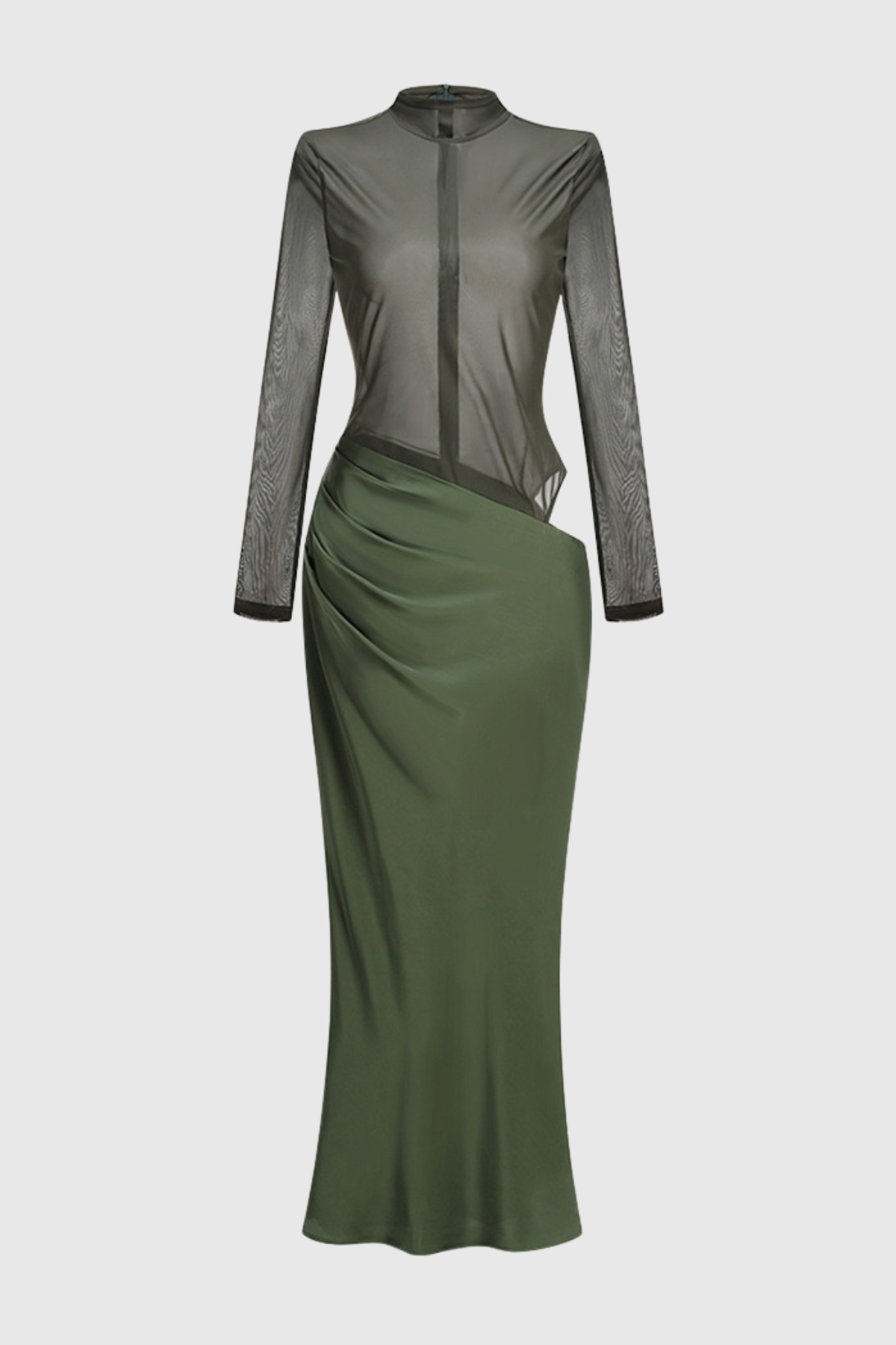Alaska Cutout Satin Maxi Dress