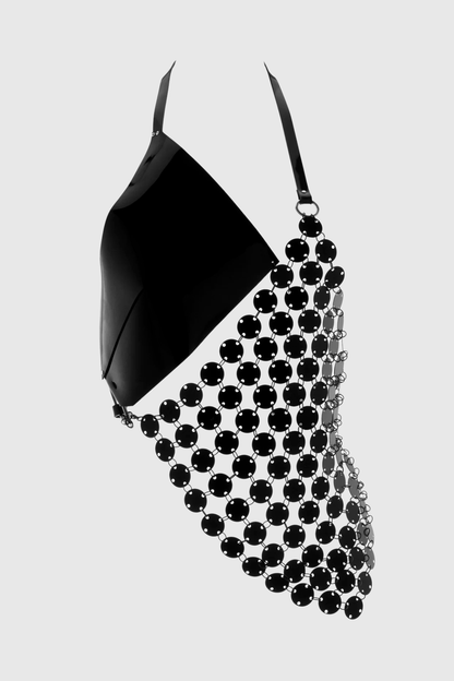 Alivia Asymmetric Chain Top