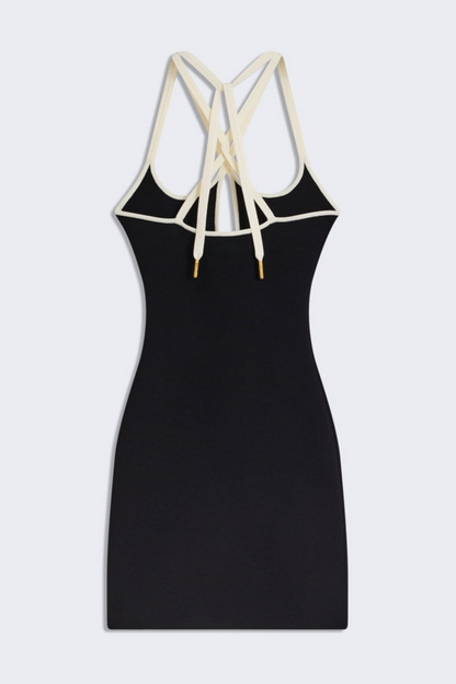 Alreem Cutout Mini Bandage Dress
