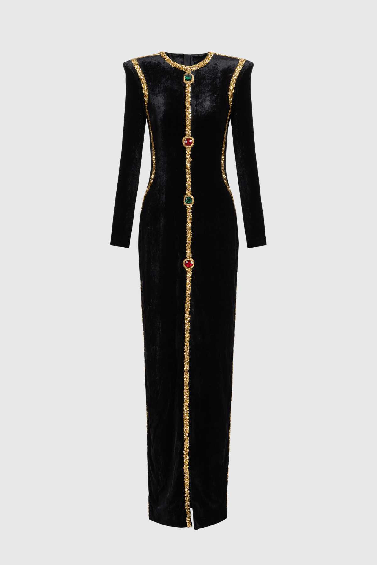 Altaia Crystal Embellished Maxi Dress