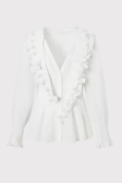 Aminata Ruffle Corset Shirt