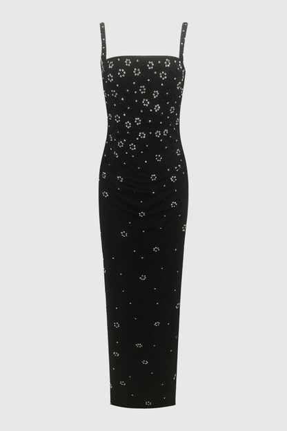 Anaia Crystal Embellished Maxi Bandage Dress