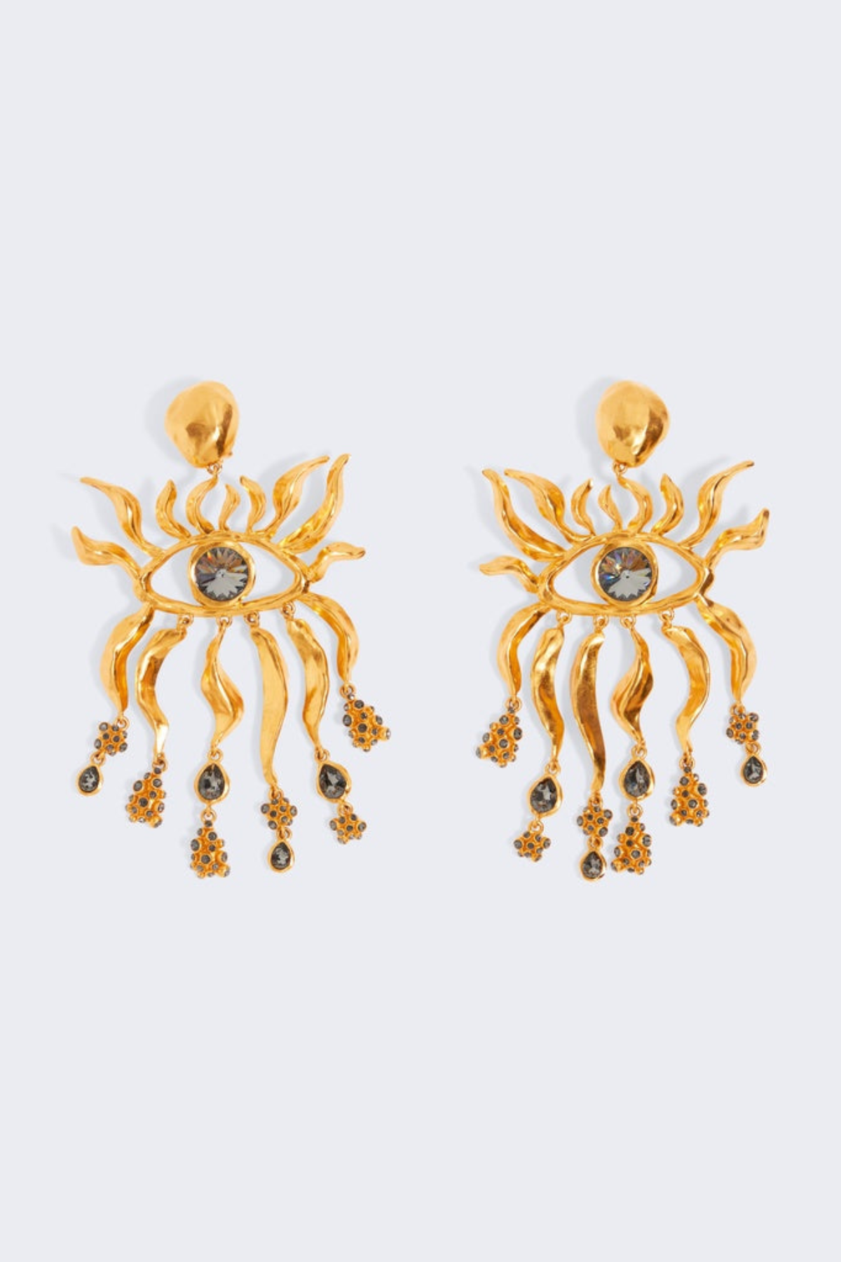 Andria Eyes Rhinestone Earrings