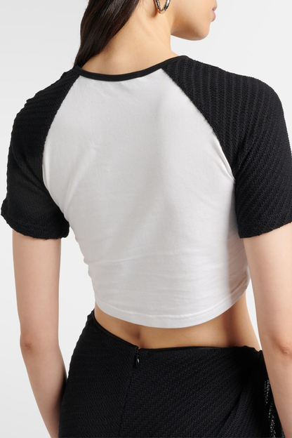 Angier Gathered Crop Top