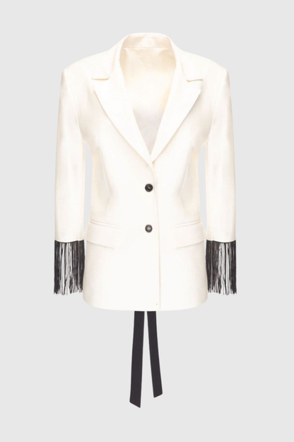 Anneli Fringe Blazer & Pants Set