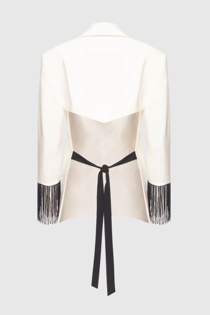 Anneli Fringe Blazer & Pants Set