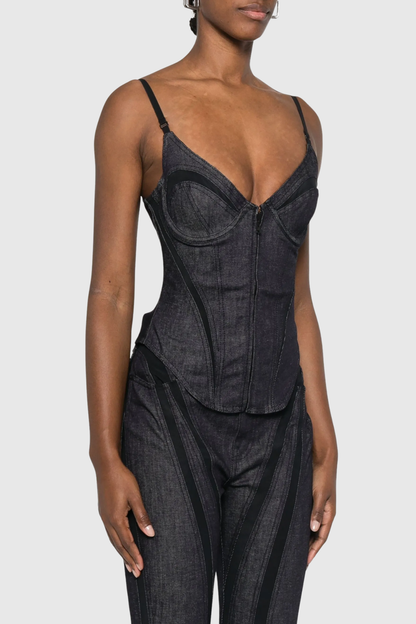 Anneya Denim Corset
