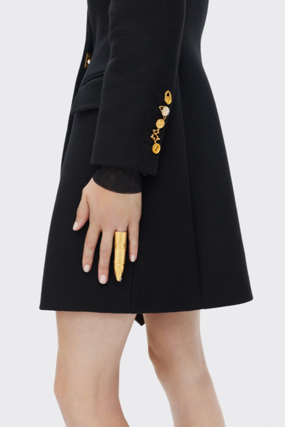 Annick Keyhole Lace Up Blazer