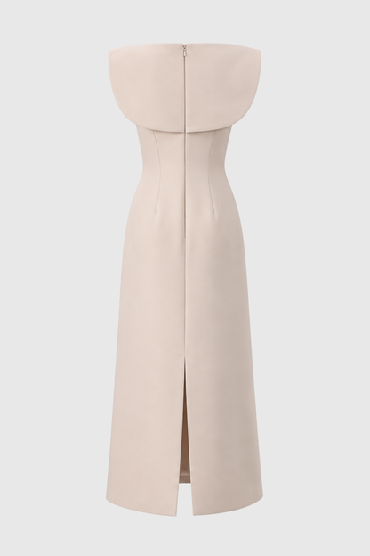 Anousha Floral Appliqué Sleeveless Maxi Dress
