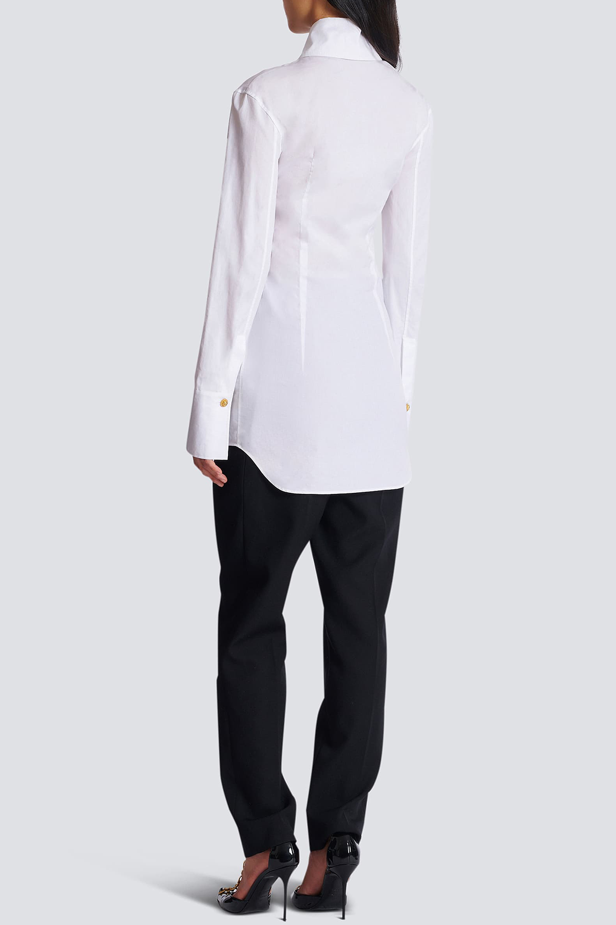 Anton Buttoned Shirt - White