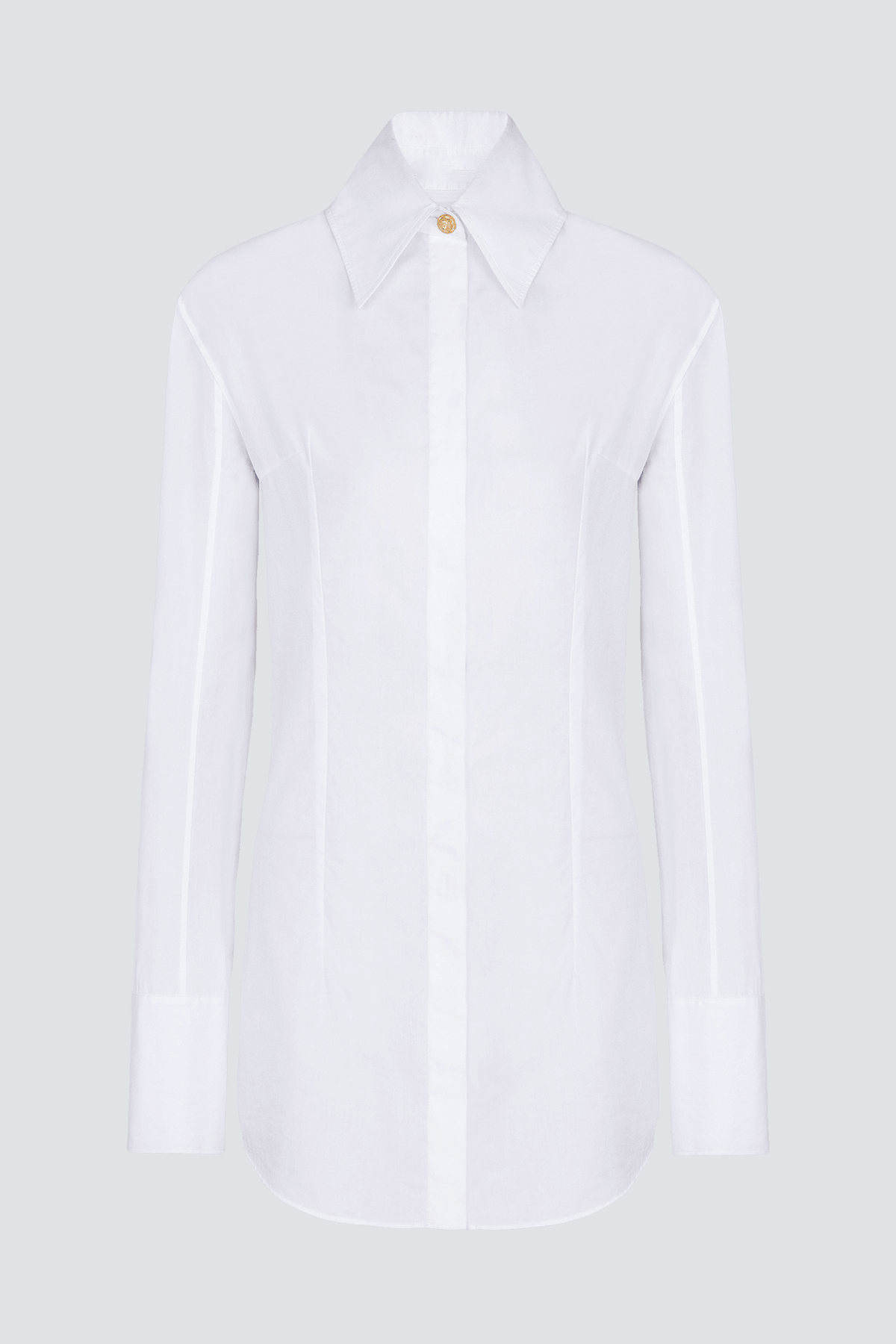 Anton Buttoned Shirt - White