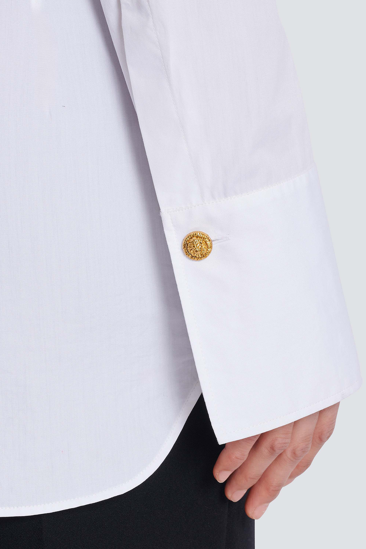 Anton Buttoned Shirt - White