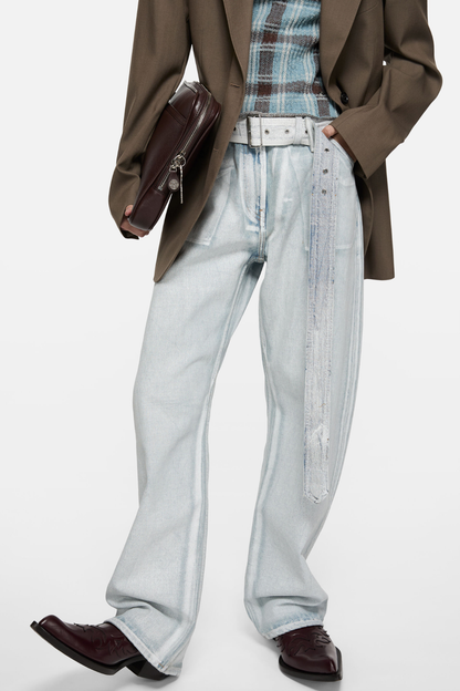 Antonio Bleached Bleted Jeans