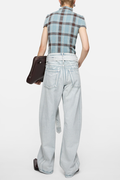 Antonio Bleached Bleted Jeans