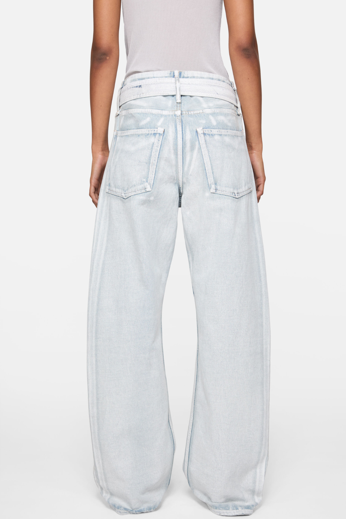 Antonio Bleached Bleted Jeans