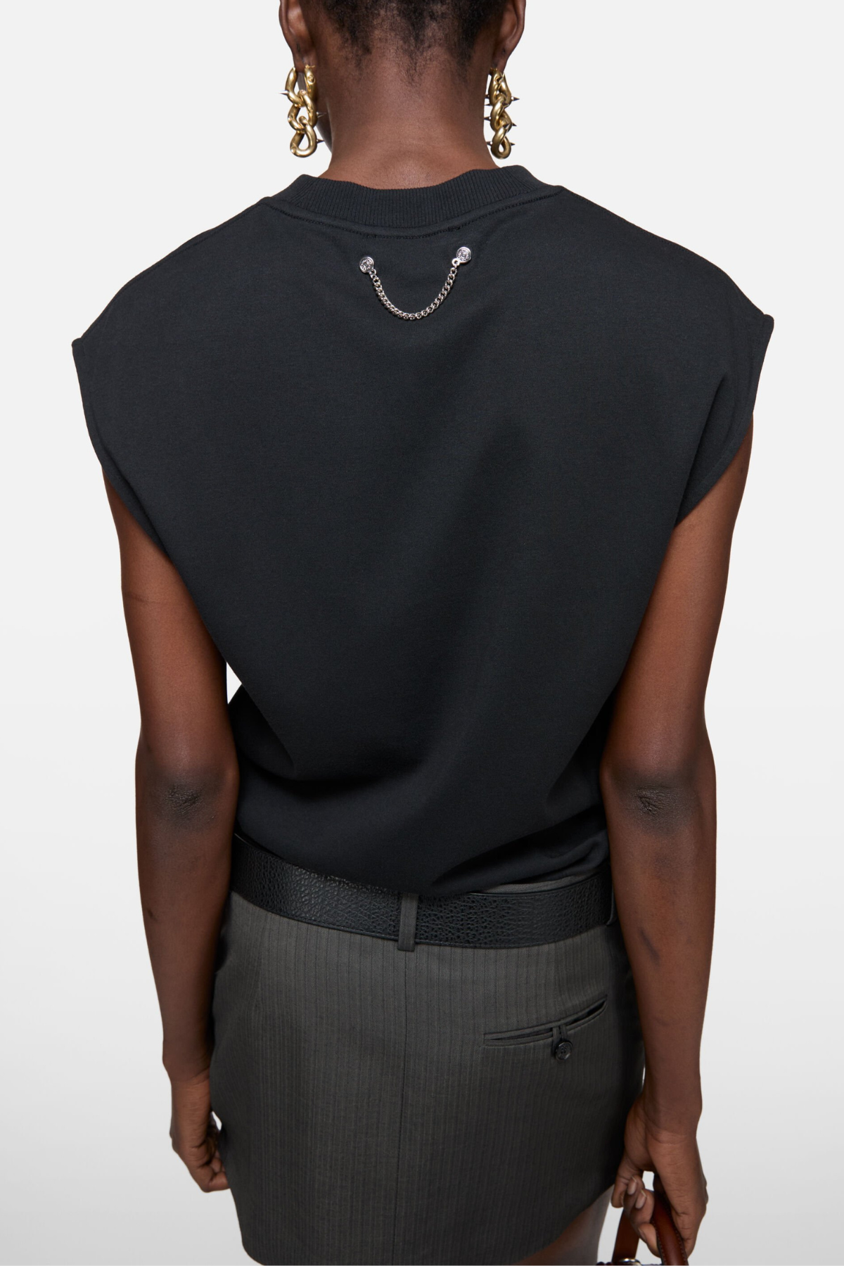 Aoral Sleeveless Panel Mini Dress