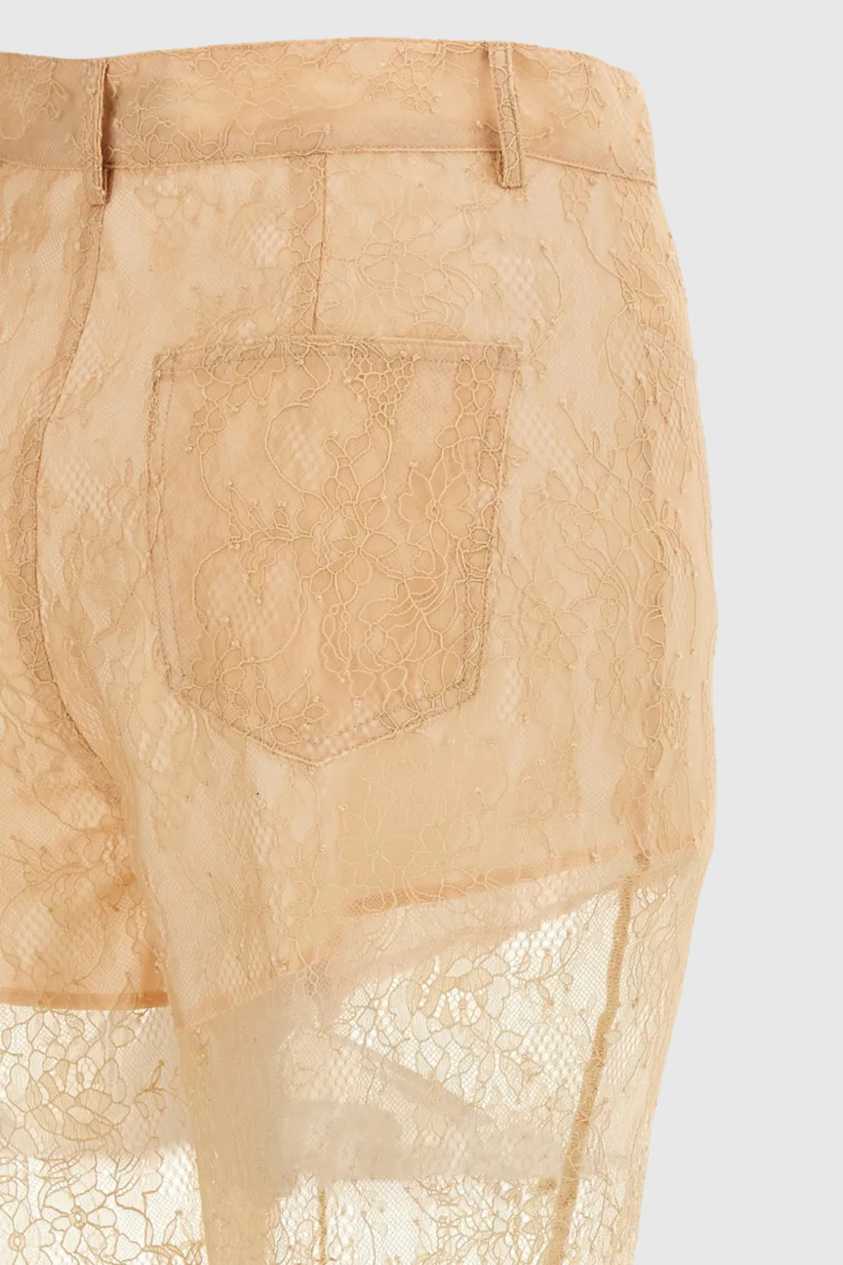 Aranza Lace Trousers - Beige