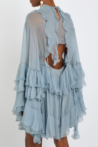 Argelia Ruffle Mini Dress