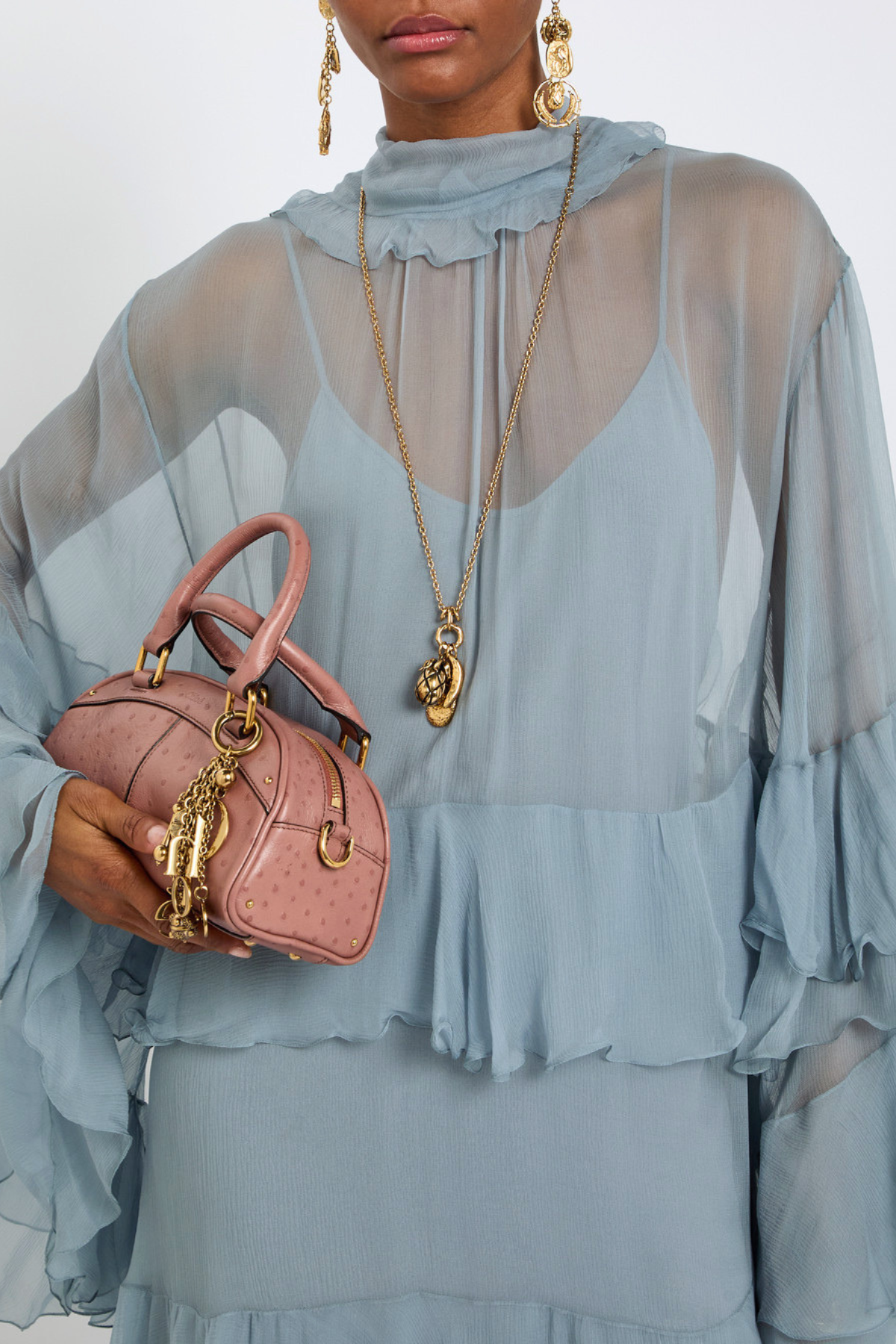 Argelia Ruffle Mini Dress