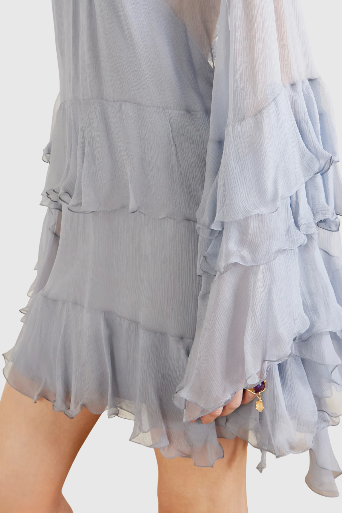 Argelia Ruffle Mini Dress