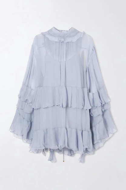 Argelia Ruffle Mini Dress