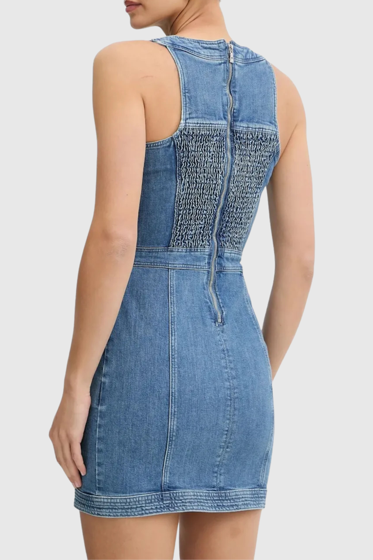 Aries Sleeveless Denim Mini Dress