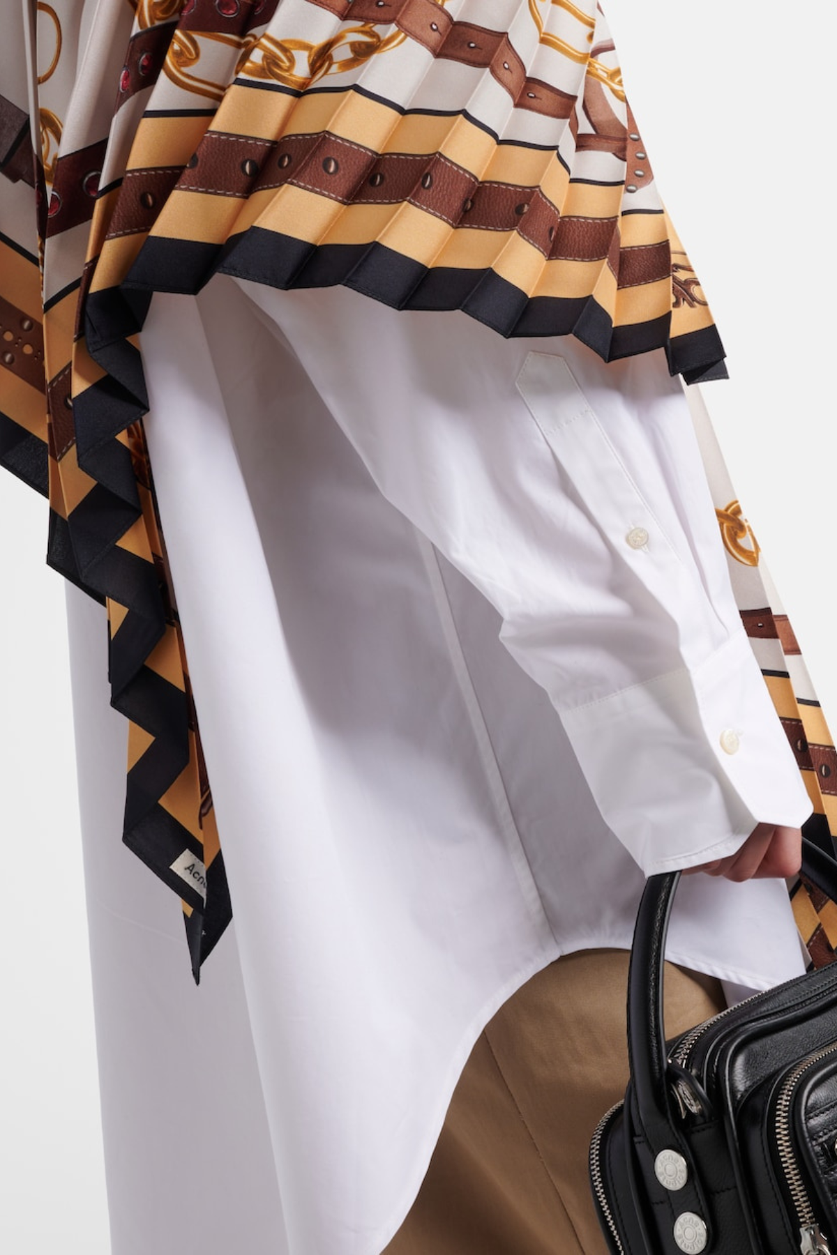 Arista Scarf-detail Shirt