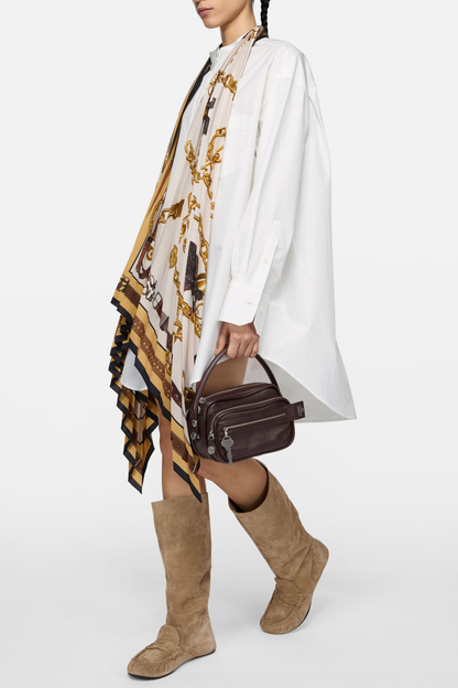 Arista Scarf-detail Shirt