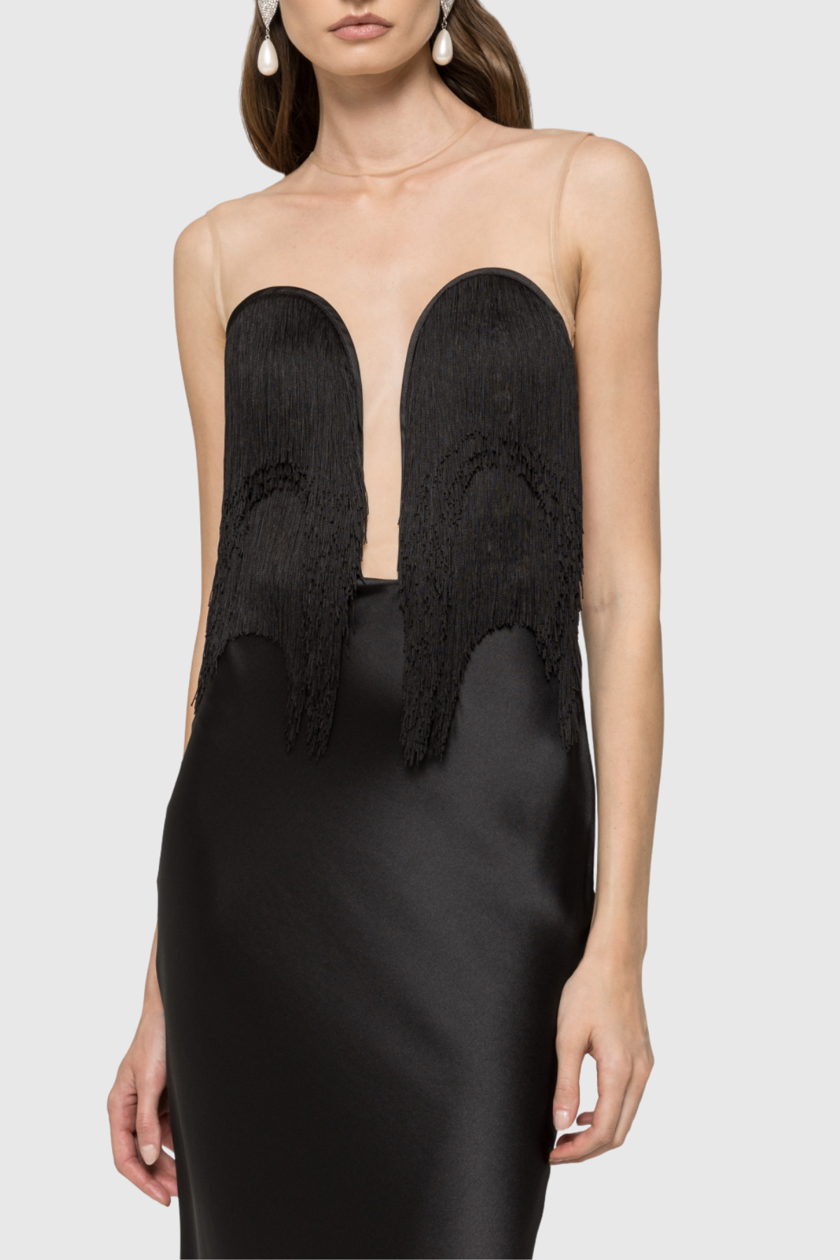 Arroyo Fringe Sleeveless Maxi Dress