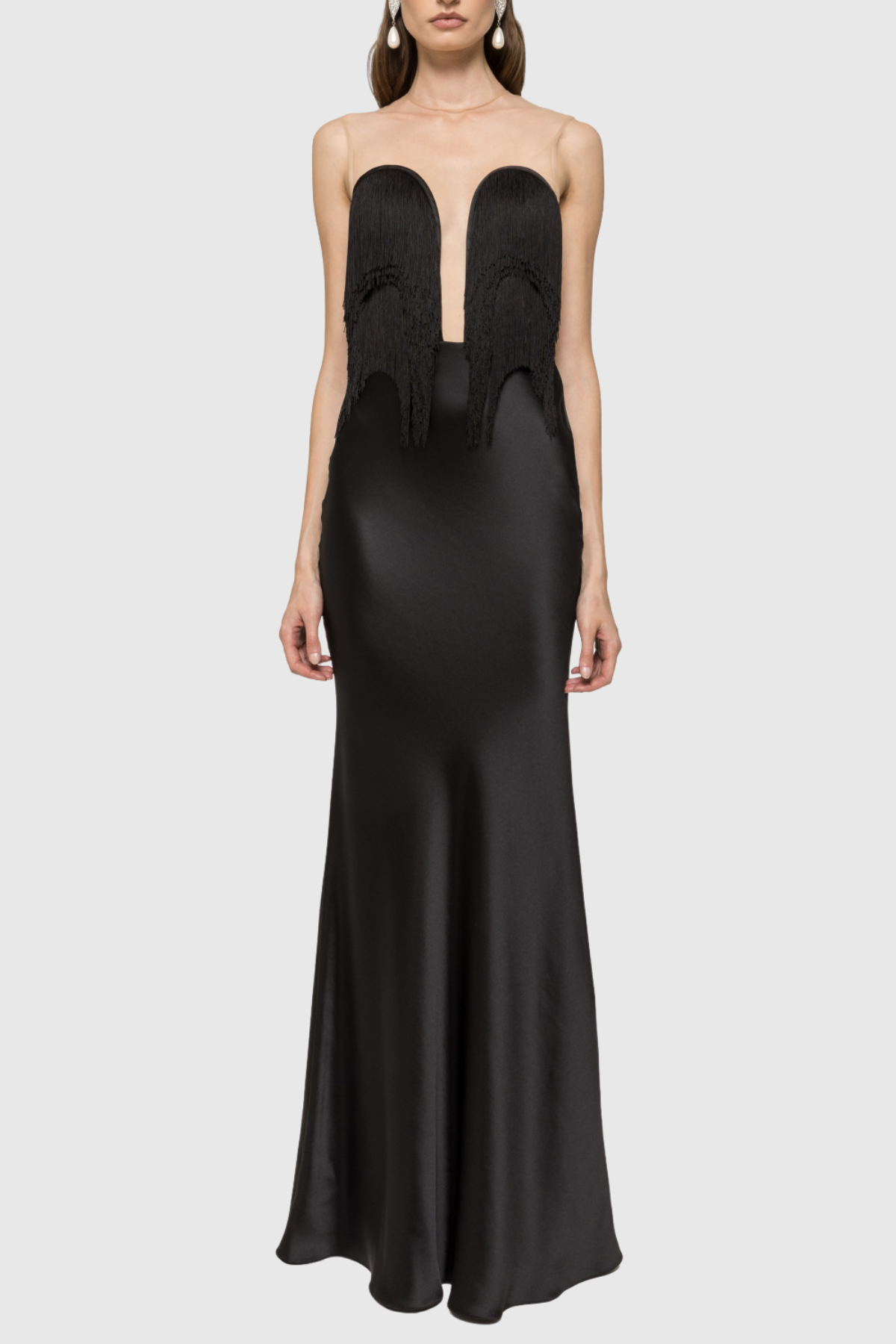 Arroyo Fringe Sleeveless Maxi Dress