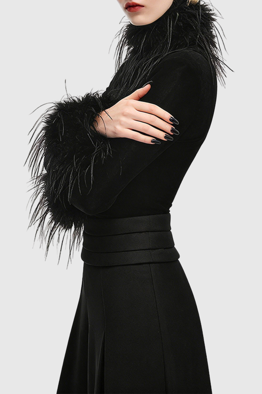 Aspara Feather Top