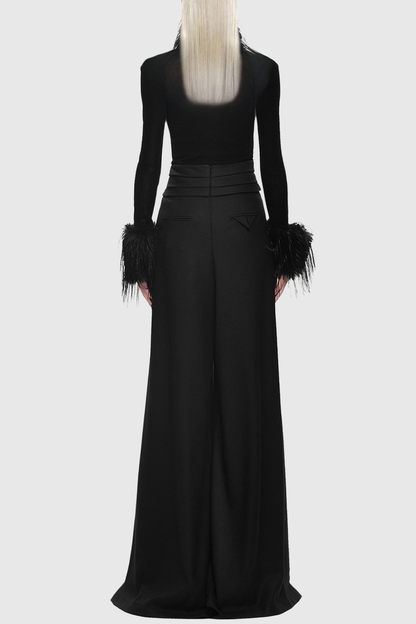 Aspara Feather Top