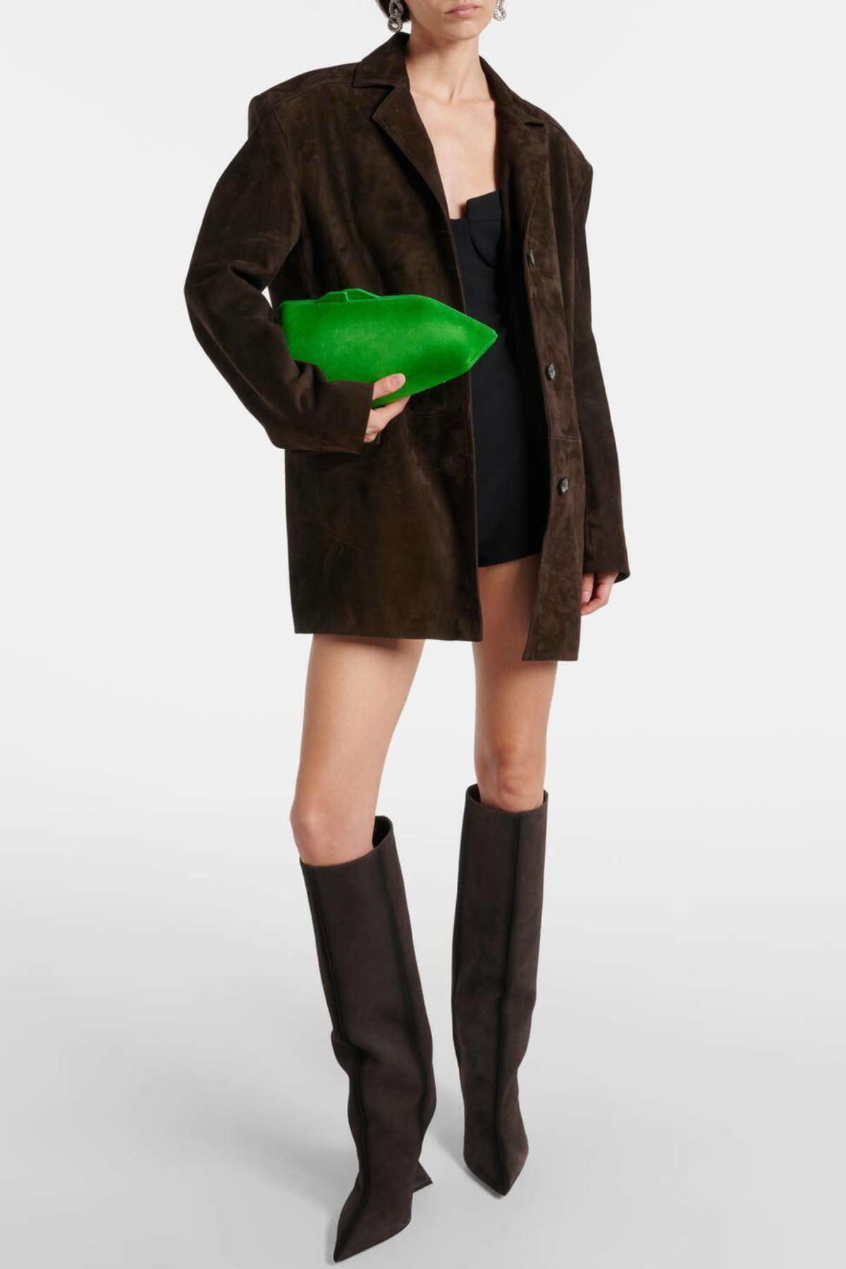 Astrid Heterotypic Knee-high Boots - Brown
